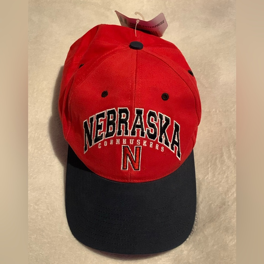 Nebraska Cornhuskers Red & Black Baseball Cap